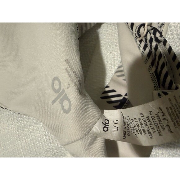 Alo Yoga Airlift Plaid 2pc Set Womens L High-Waisted Leggings + Bra - Picture 3 of 7